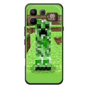 Чохли для Infinix Note 60 Pro (Персонажі МайнКрафт) (Кріпер 2)