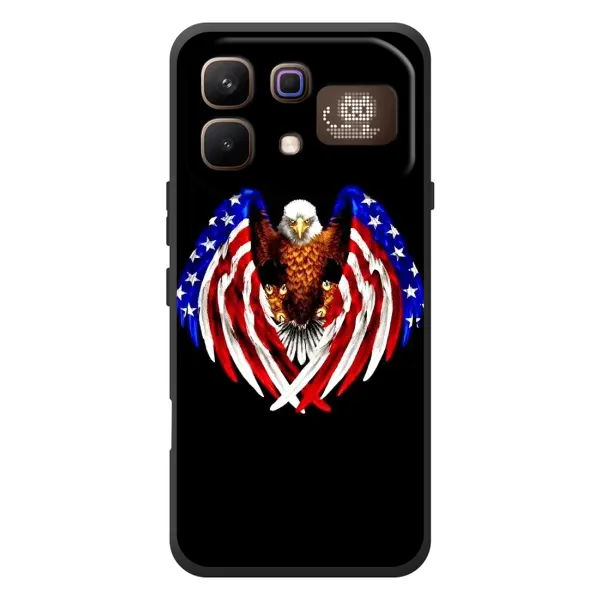 Чехол с рисунком «Крылья США» для Infinix Note 60 Pro Чехол с рисунком «Крылья США» для Infinix Note 60 Pro