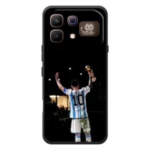 Чехлы Лео Месси Аргентина для Infinix Note 60 Pro (Лео Чемпион)