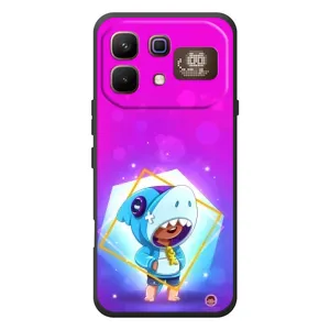 Чохол Бравл Старс для Infinix Note 60 Pro (Леон у костюмі Акули)