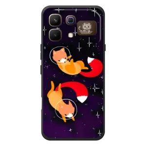 Чехол с Лисичкой для Infinix Note 60 Pro (Лисы)