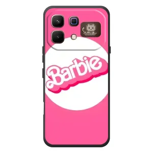 Силіконовый Чохол Барбі фільм на Infinix Note 60 Pro (Лого Барбі)