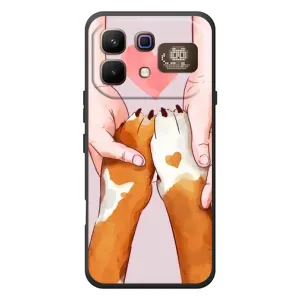Чехол (ТПУ) Милые собачки для Infinix Note 60 Pro (Любовь к собакам)