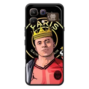 Чехол (TPU) с Футболистом на Infinix Note 60 Pro (Mbappe King)