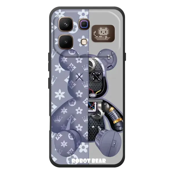 Чехол с рисунком «Медведь Louis Vuitton» для Infinix Note 60 Pro