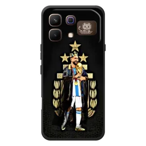 Чехлы Лео Месси Аргентина для Infinix Note 60 Pro (Месси король)