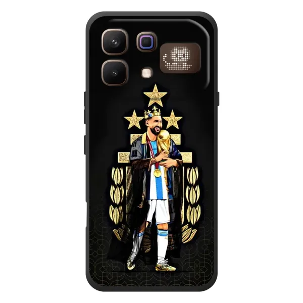 Чехол с рисунком «Месси король» для Infinix Note 60 Pro Чехол с рисунком «Месси король» для Infinix Note 60 Pro