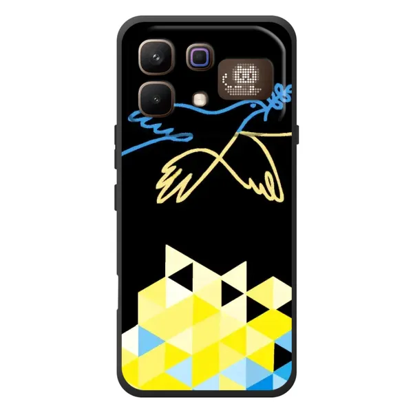 Чехол с рисунком «Мир для Украины» для Infinix Note 60 Pro Чехол с рисунком «Мир для Украины» для Infinix Note 60 Pro