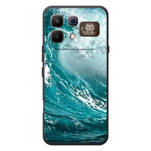 Летний Чехол на Infinix Note 60 Pro (Морская волна)