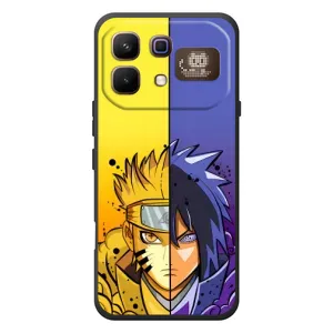 Купить Чехлы на телефон с принтом Anime для Infinix Note 60 Pro (Naruto Vs Sasuke)