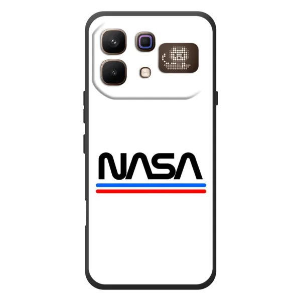 Чехол с рисунком «NASA на белом фоне» для Infinix Note 60 Pro Чехол с рисунком «NASA на белом фоне» для Infinix Note 60 Pro