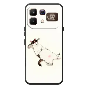 Чехол на тематику: Коты для Infinix Note 60 Pro (Отдых)