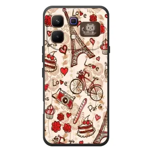 Чехол с Эйфелевой башней на Infinix Note 60 Pro (Париж мечта)