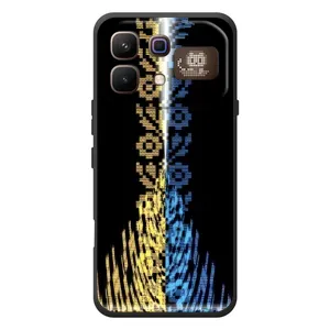 Силиконовый Чехол на Infinix Note 60 Pro (Патриотическая вышиванка)