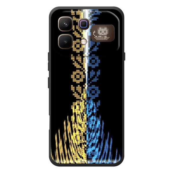 Чехол с рисунком «Патриотическая вышиванка» для Infinix Note 60 Pro Чехол с рисунком «Патриотическая вышиванка» для Infinix Note 60 Pro