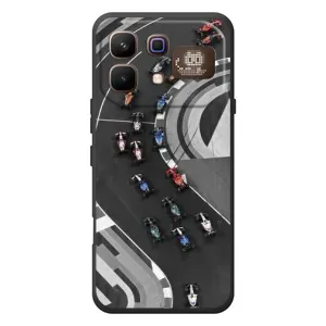 Чехол фильм Формула 1 для Infinix Note 60 Pro (Гонки ф1)