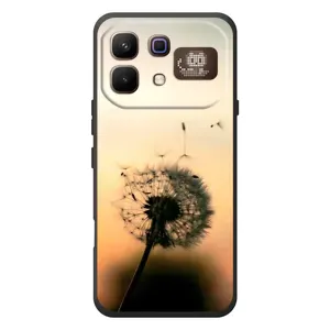 Силіконовий Чохол з кульбабками на Infinix Note 60 Pro (Роздмухана кульбабка)