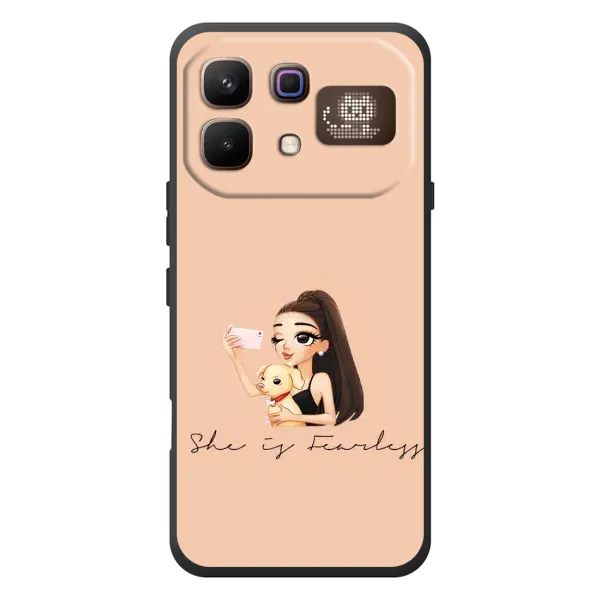 Чехол с рисунком «С собакой» для Infinix Note 60 Pro Чехол с рисунком «С собакой» для Infinix Note 60 Pro