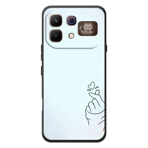 Чехол с рисунком «Сердце на голубом» для Infinix Note 60 Pro Чехол с рисунком «Сердце на голубом» для Infinix Note 60 Pro