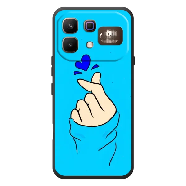 Чехол с рисунком «Сердце на синем» для Infinix Note 60 Pro Чехол с рисунком «Сердце на синем» для Infinix Note 60 Pro