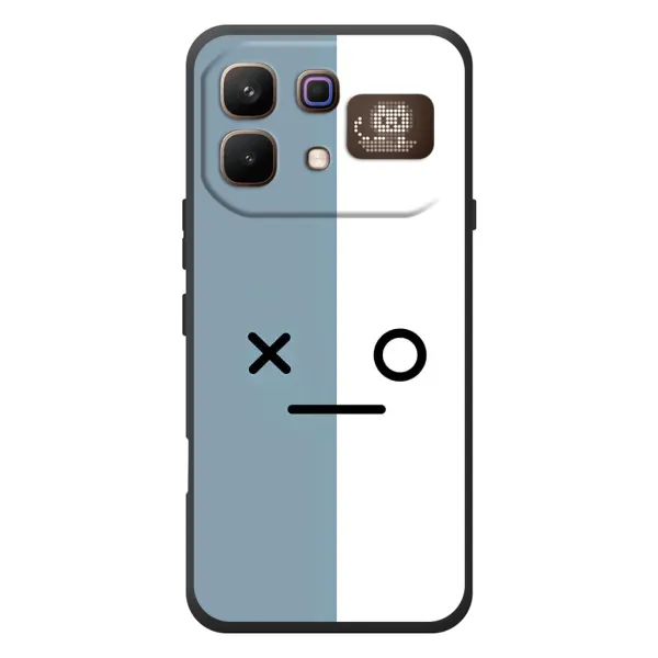 Чехол с рисунком «Серо-белый» для Infinix Note 60 Pro Чехол с рисунком «Серо-белый» для Infinix Note 60 Pro