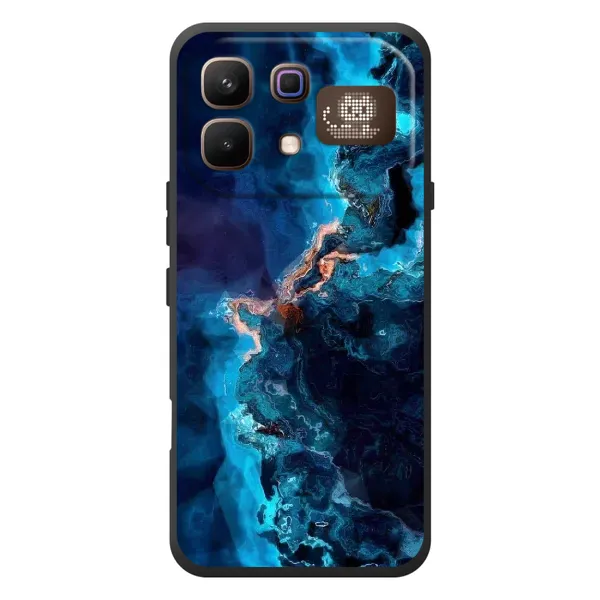 Чехол с рисунком «Синий мрамор» для Infinix Note 60 Pro Чехол с рисунком «Синий мрамор» для Infinix Note 60 Pro