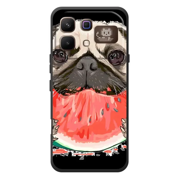 Чехол с рисунком «Смешной Мопс» для Infinix Note 60 Pro Чехол с рисунком «Смешной Мопс» для Infinix Note 60 Pro