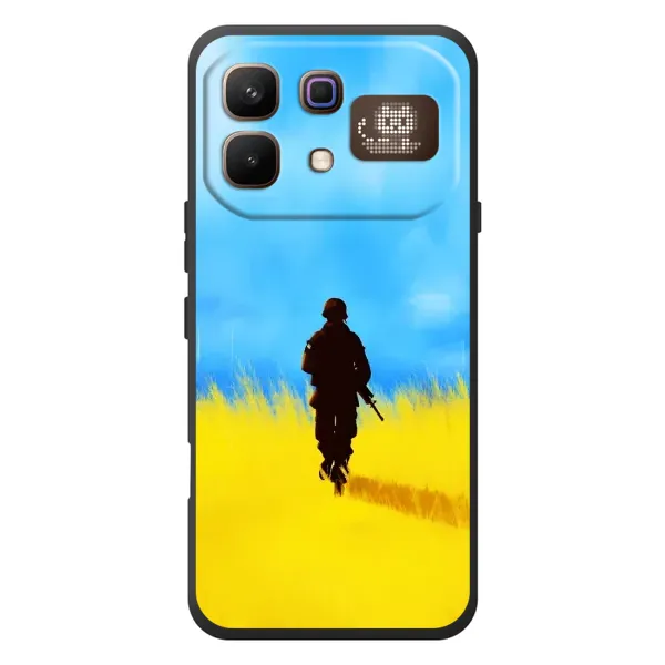 Чехол с рисунком «Солдат в поле» для Infinix Note 60 Pro Чехол с рисунком «Солдат в поле» для Infinix Note 60 Pro