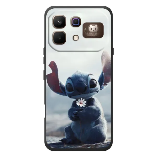 Чехол с рисунком «Стич с цветочком» для Infinix Note 60 Pro Чехол с рисунком «Стич с цветочком» для Infinix Note 60 Pro