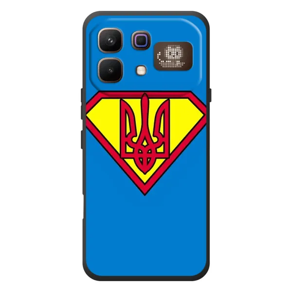 Чехол с рисунком «Super - Герб» для Infinix Note 60 Pro Чехол с рисунком «Super - Герб» для Infinix Note 60 Pro
