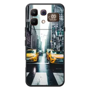 Силиконовый бампер (Работники) на Infinix Note 60 Pro (Такси)