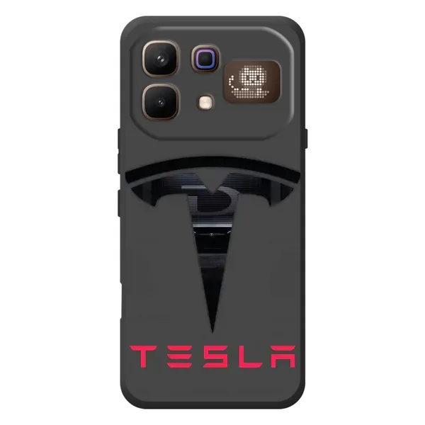 Чехол с рисунком «Logo TESLA» для Infinix Note 60 Pro Чехол с рисунком «Logo TESLA» для Infinix Note 60 Pro