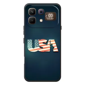 Чехол Флаг USA для Infinix Note 60 Pro (USA)