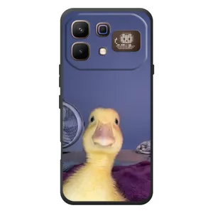 Бампер с принтом Мемы для Infinix Note 60 Pro (Утка)