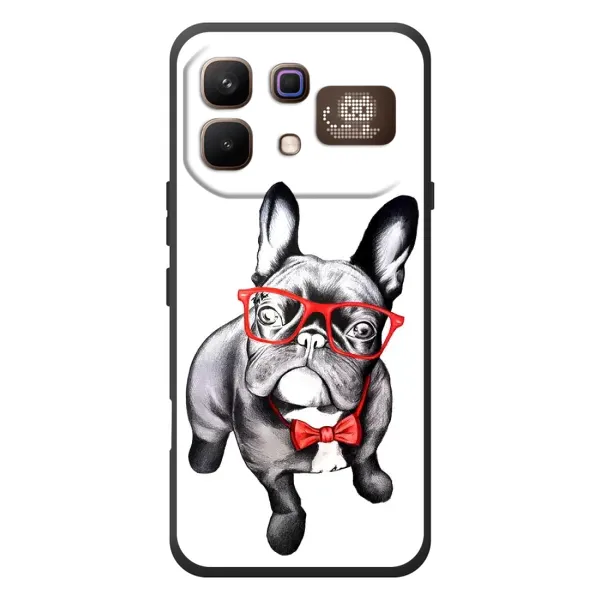 Чехол с рисунком «В очках» для Infinix Note 60 Pro Чехол с рисунком «В очках» для Infinix Note 60 Pro
