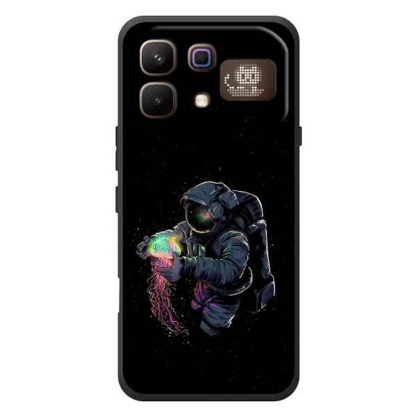 Чехол с рисунком «В руках земля» для Infinix Note 60 Pro