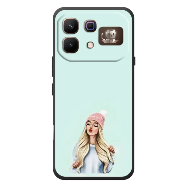 Чехол с рисунком «В шапке» для Infinix Note 60 Pro Чехол с рисунком «В шапке» для Infinix Note 60 Pro