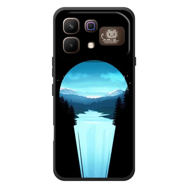 Чехол с рисунком «Синий Водопад» для Infinix Note 60 Pro Чехол с рисунком «Синий Водопад» для Infinix Note 60 Pro
