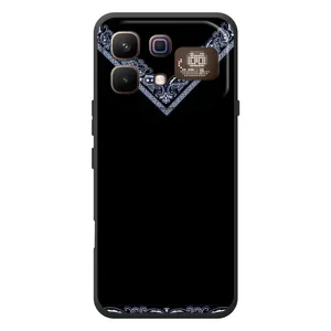 Силиконовый Чехол на Infinix Note 60 Pro (Воротник вышиванки)