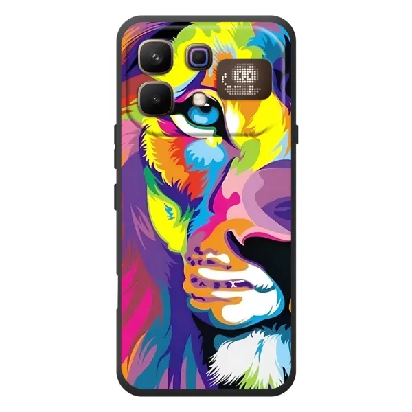 Чехол с рисунком «Яркий Лев» для Infinix Note 60 Pro