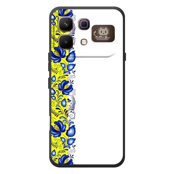 Чехол с рисунком «Желто-синяя вышиванка» для Infinix Note 60 Pro Чехол с рисунком «Желто-синяя вышиванка» для Infinix Note 60 Pro