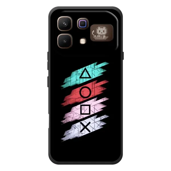 Чехол с рисунком «Значки Sony» для Infinix Note 60 Pro Чехол с рисунком «Значки Sony» для Infinix Note 60 Pro