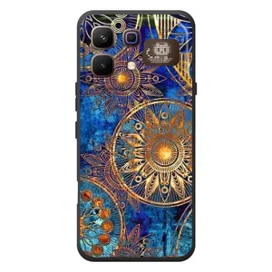 Чехлы со смыслом для Infinix Note 60 Pro (Золотые узоры)
