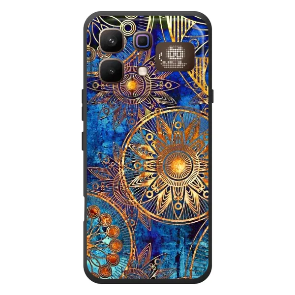 Чехол с рисунком «Золотые узоры» для Infinix Note 60 Pro Чехол с рисунком «Золотые узоры» для Infinix Note 60 Pro