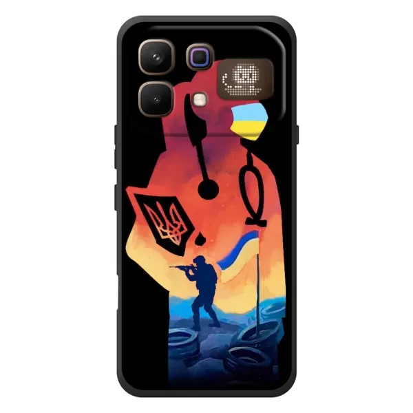 Чехол с рисунком «ЗСУ Врач» для Infinix Note 60 Pro Чехол с рисунком «ЗСУ Врач» для Infinix Note 60 Pro