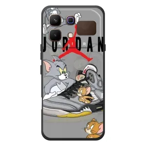 Силиконовый Чехол Nike Air Jordan на Инфиникс Ноте 60 (Air Jordan)