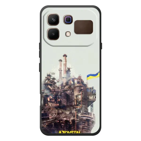 Чехол с рисунком «Азовсталь» для Infinix Note 60 Чехол с рисунком «Азовсталь» для Infinix Note 60