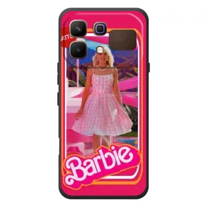 Силиконовый Чехол Барби Фильм на Infinix Note 60 (Барби Марго)