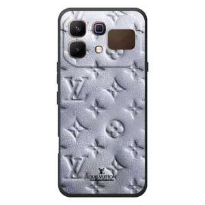 Текстурний Чохол Louis Vuitton для Інфінікс Ноут 60 (Білий ЛВ)