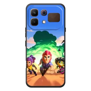 Силиконовый Чехол на Infinix Note 60 с картинкой Brawl Stars (Бравел Старс)